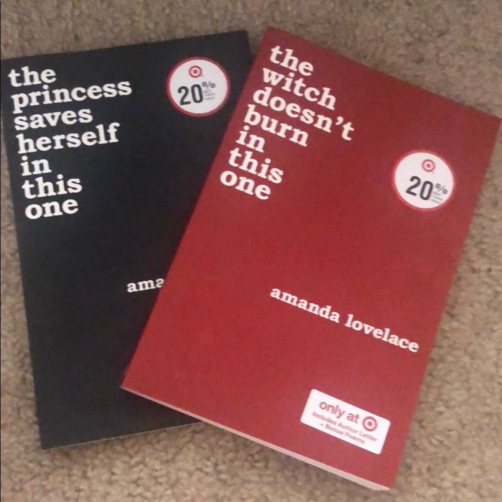 Two poem books by Amanda Lovelace